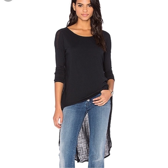 Stillwater Black Maxi Tee nwt - Picture 1 of 11